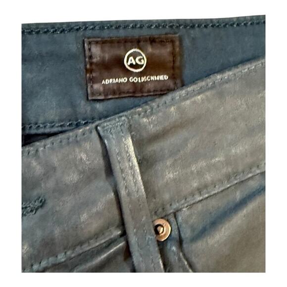 NEW AG Jeans Women’s Size 4 (26) Farrah Skinny Mid-Rise Ankle Royal Lagoon NWOT - Picture 5 of 9